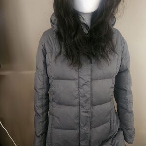 Patagonia Women's Charcoal Duck Down Puffer Jacket